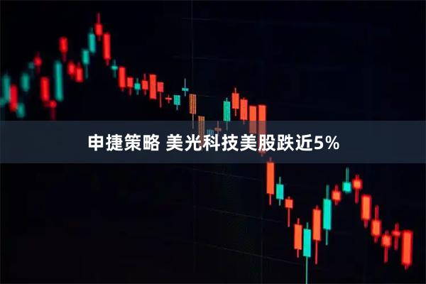 申捷策略 美光科技美股跌近5%